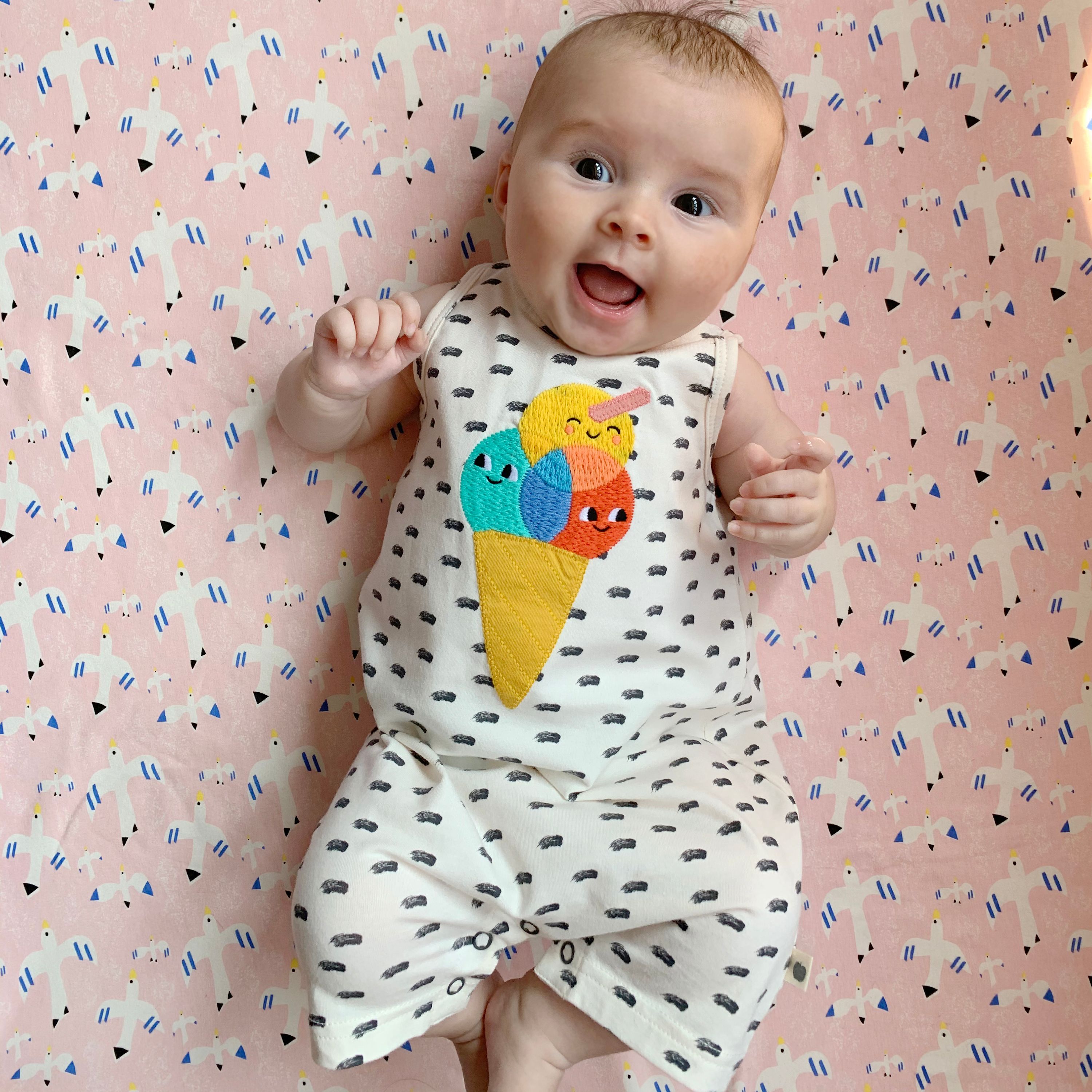                                                                                                                                                   ICE CREAM Playsuit 